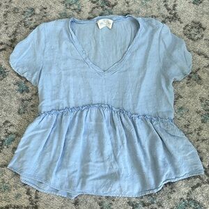 Francesca’s woman’s Blue blouse